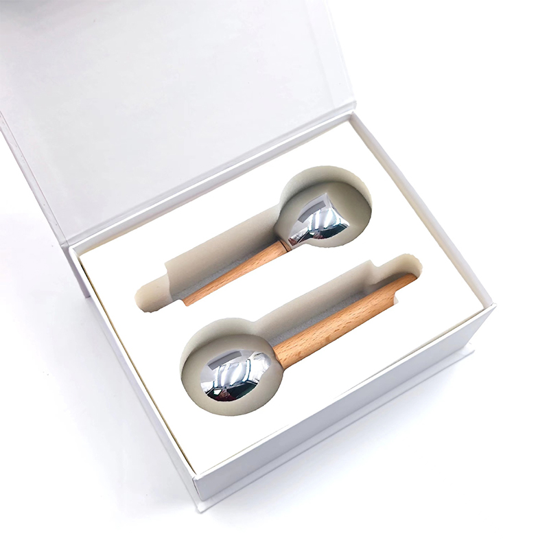 Красота сужает поры кожи, 2 шт., роликовые инструменты для лица, охлаждающий лед, массажный шар для лица, ледяная волна Красота сужает поры кожи, 2 шт., роликовые инструменты для лица, охлаждающий лед, массажный шар для лица, ледяная волна