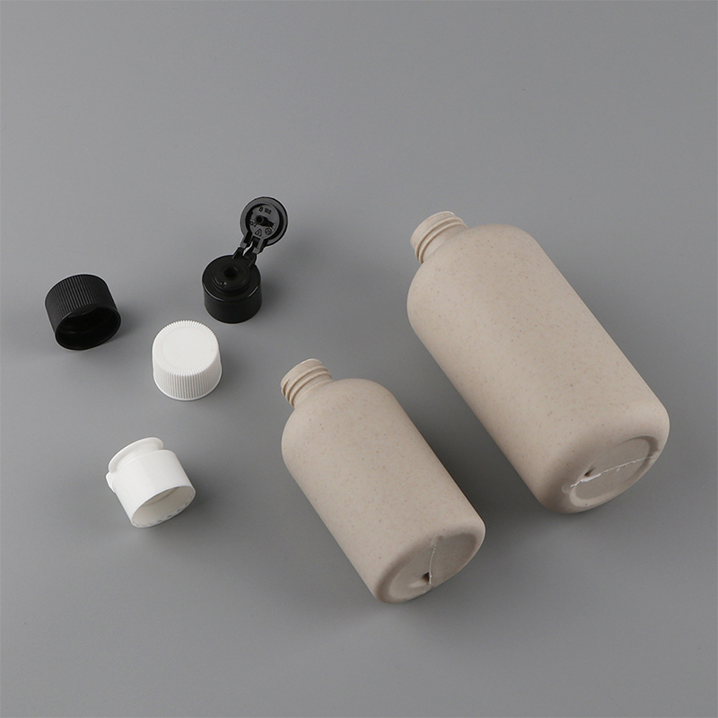 Биоразлагаемый 150 мл 250 мл 400 мл 500 мл косметический контейнер для выдавливания пшеничной соломы, круглая бутылка для шампуня, бутылка для мытья тела с откидной крышкой Биоразлагаемый 150 мл 250 мл 400 мл 500 мл косметический контейнер для выдавливания пшеничной соломы, круглая бутылка для шампуня, бутылка для мытья тела с откидной крышкой