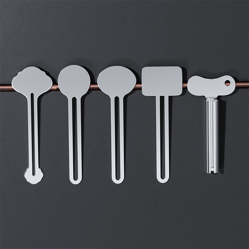 Металлическая соковыжималка для зубной пасты, трубка из нержавеющей стали, соковыжималка для ключей, роликовая трубка для кремов, инструмент для соковыжималки для краски Металлическая соковыжималка для зубной пасты, трубка из нержавеющей стали, соковыжималка для ключей, роликовая трубка для кремов, инструмент для соковыжималки для краски