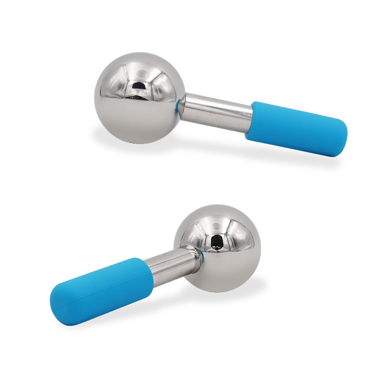 Ледяной шар из нержавеющей стали, волшебная охлаждающая красота, нерушимый крио-палка, шар с ледяной волной Ледяной шар из нержавеющей стали, волшебная охлаждающая красота, нерушимый крио-палка, шар с ледяной волной