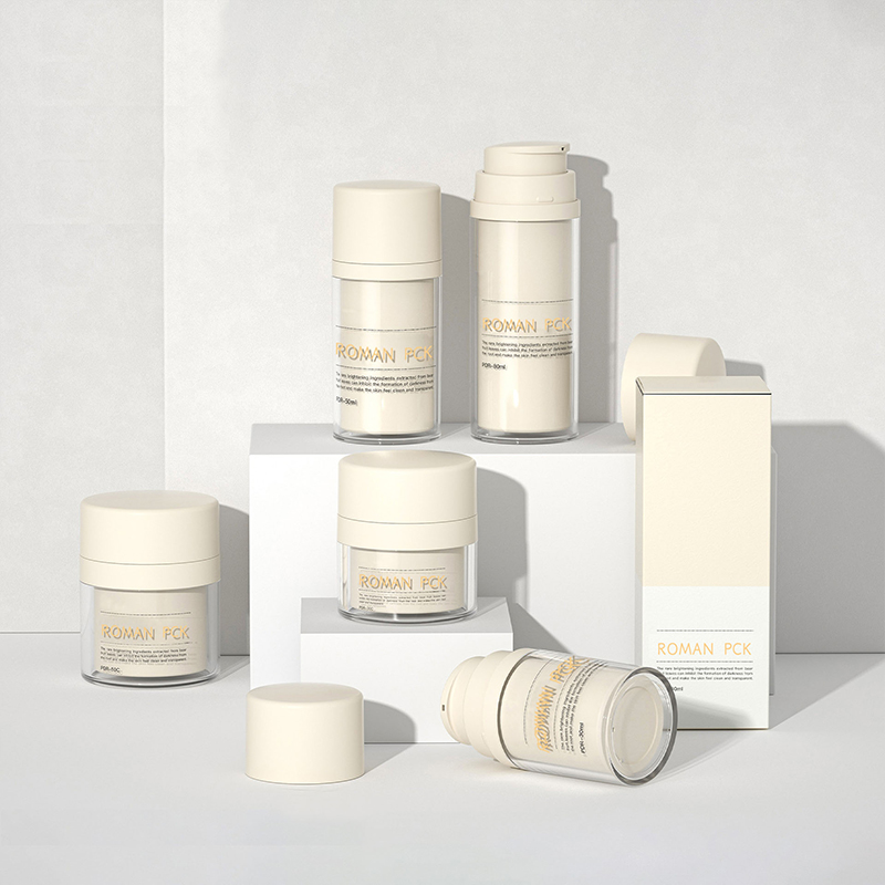 Безвоздушная бутылка 30 мл 50 мл 50 мл 100 мл Акриловая безвоздушная бутылка Уход за кожей Безвоздушная бутылка с насосом для косметического солнцезащитного крема для ухода за кожей Лосьон для основы