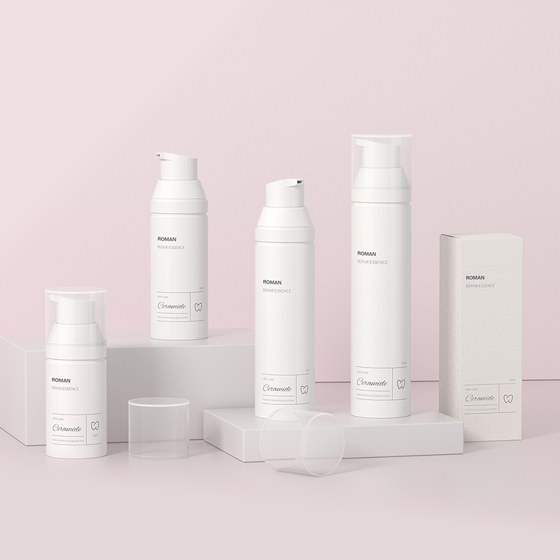 Безвоздушный насос для крема для лица, косметический контейнер для солнцезащитного крема SPF, высококачественная косметическая упаковка Безвоздушный насос для крема для лица, косметический контейнер для солнцезащитного крема SPF, высококачественная косметическая упаковка