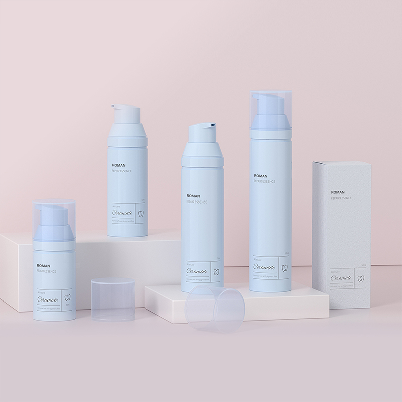 Безвоздушный насос для крема для лица, косметический контейнер для солнцезащитного крема SPF, высококачественная косметическая упаковка