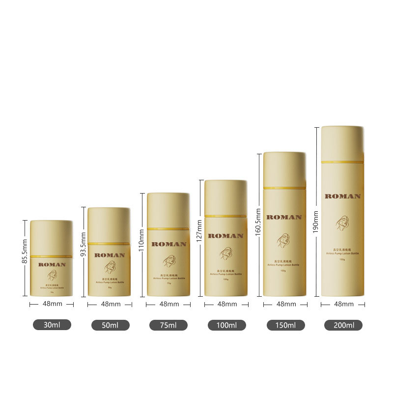 Пустой многоразовый праймер для тональной основы, крем для лица, крем для глаз, набор безвоздушных бутылок, безвоздушные бутылки с насосом, роскошная косметическая упаковка Пустой многоразовый праймер для тональной основы, крем для лица, крем для глаз, набор безвоздушных бутылок, безвоздушные бутылки с насосом, роскошная косметическая упаковка