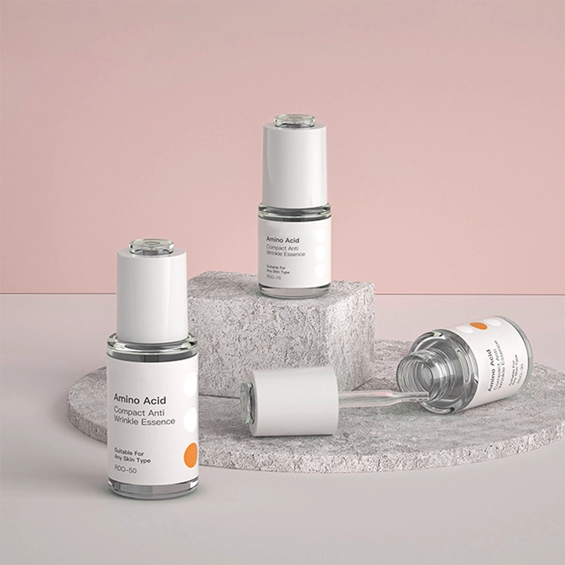 5 мл 10 мл 15 мл 20 мл маленькая красота Необычная пустая бутылка эфирного масла Пластиковая янтарная прозрачная бутылка с бутылками-капельницами для ухода за кожей