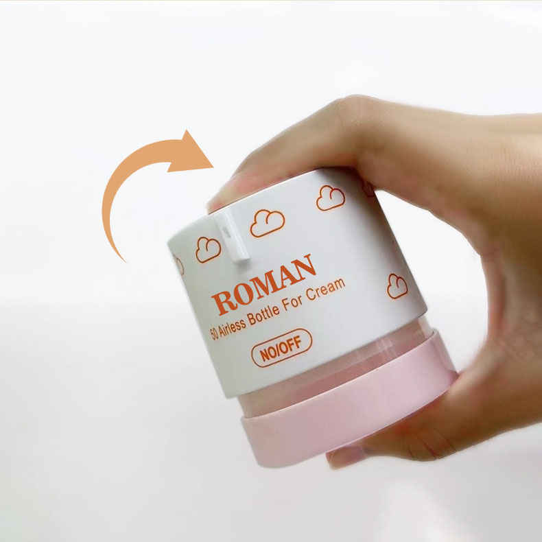 Цилиндрическая безвоздушная бутылка, ПП, пустая, 15 г, 30 г, 50 г, косметический крем для лица, основа для ухода за кожей, солнцезащитный крем, матовые банки с вакуумным насосом Цилиндрическая безвоздушная бутылка, ПП, пустая, 15 г, 30 г, 50 г, косметический крем для лица, основа для ухода за кожей, солнцезащитный крем, матовые банки с вакуумным насосом