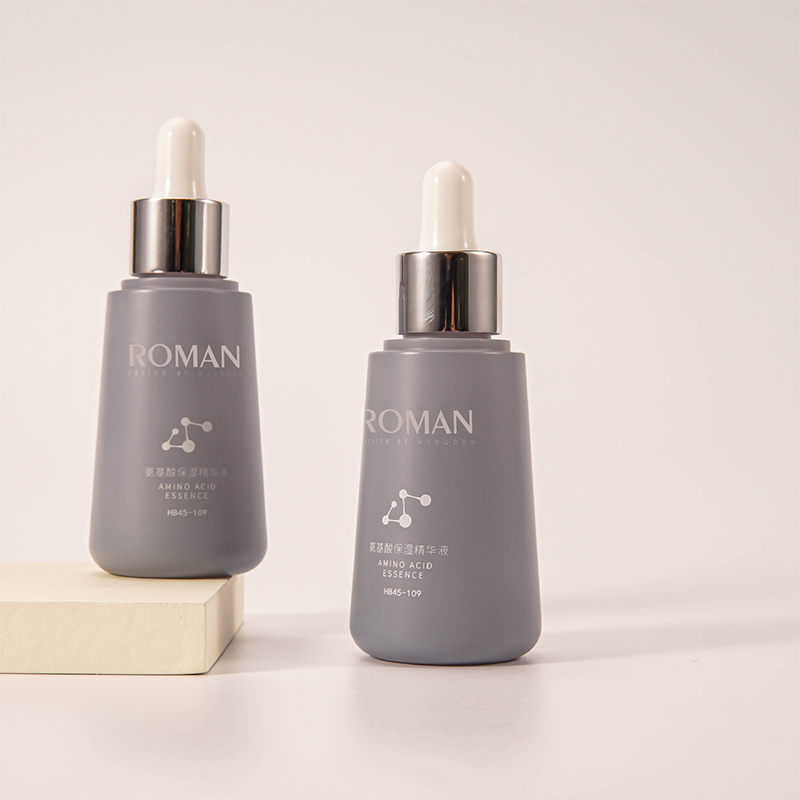 Пустая 1 унция, 5 мл, 10 мл, 15 мл, 30 мл, 50 мл, толстый конус, красочная матовая пластиковая косметическая бутылка-капельница для сыворотки для ухода за кожей