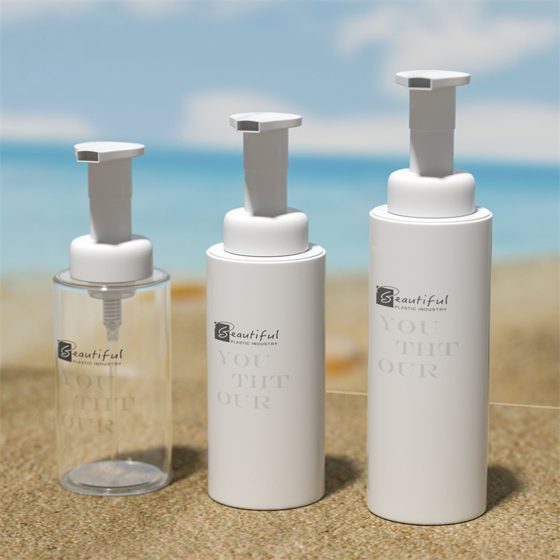 100 мл 120 мл 150 мл 200 мл 300 мл Белая ПЭТ-бутылка с белым пенообразователем для вспенивания мыла и средств по уходу за волосами Косметическая упаковка