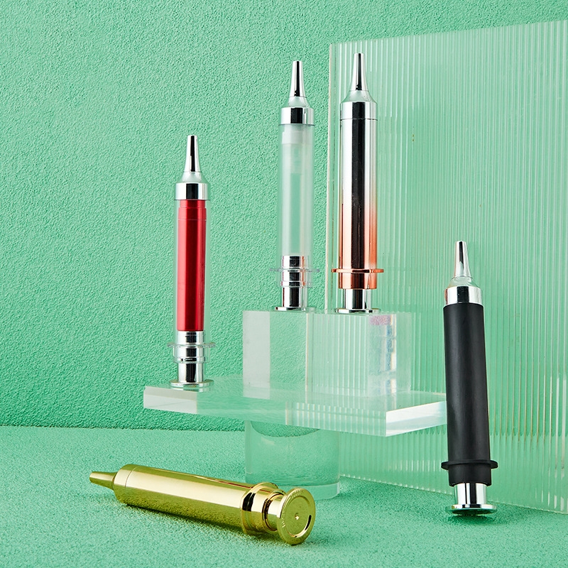 10 мл 15 мл 20 мл косметическая сыворотка для глаз, крем для инъекций, безвоздушная бутылка в форме шприца 10 мл 15 мл 20 мл косметическая сыворотка для глаз, крем для инъекций, безвоздушная бутылка в форме шприца