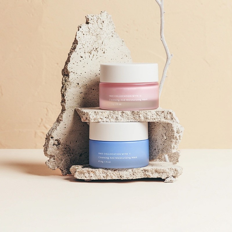 Классическая круглая стеклянная кремовая банка косметическая упаковка для сливок для лица и сливок для глаз Классическая круглая стеклянная кремовая банка косметическая упаковка для сливок для лица и сливок для глаз