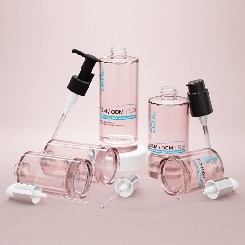 Стеклянная бутылочка для косметической сыворотки различной емкости с толстым дном Стеклянная бутылочка для косметической сыворотки различной емкости с толстым дном