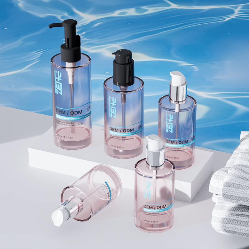 Стеклянная бутылочка для косметической сыворотки различной емкости с толстым дном Стеклянная бутылочка для косметической сыворотки различной емкости с толстым дном