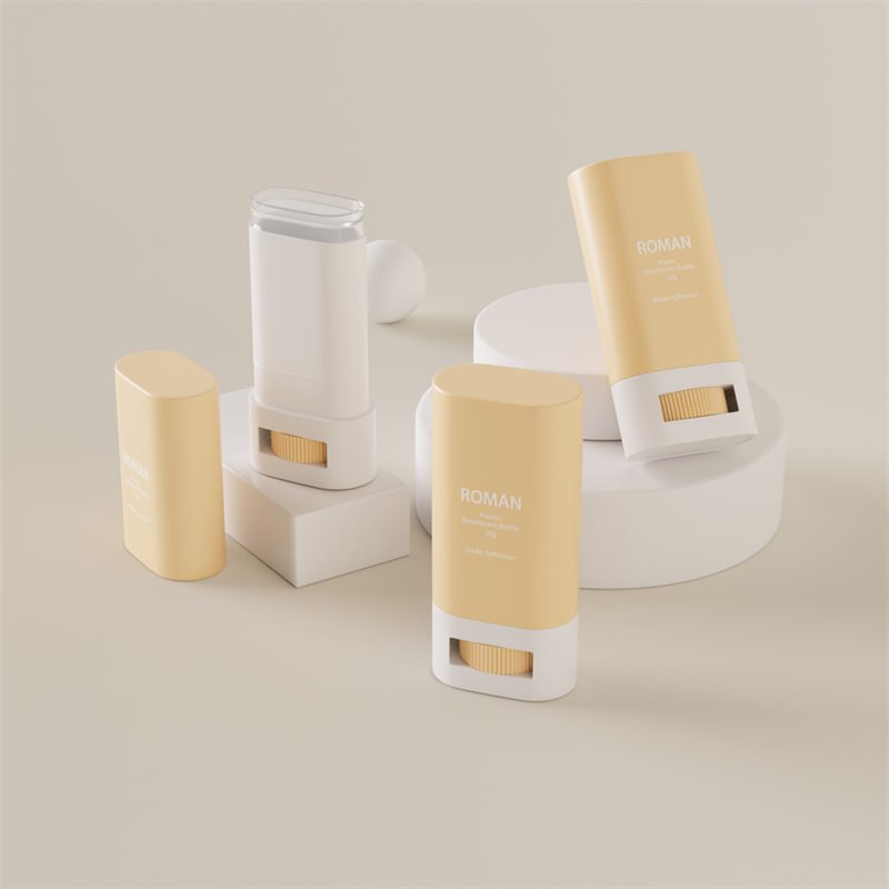 Пустой овальный пластиковый контейнер для дезодоранта для ухода за кожей, упаковочная бутылка Пустой овальный пластиковый контейнер для дезодоранта для ухода за кожей, упаковочная бутылка