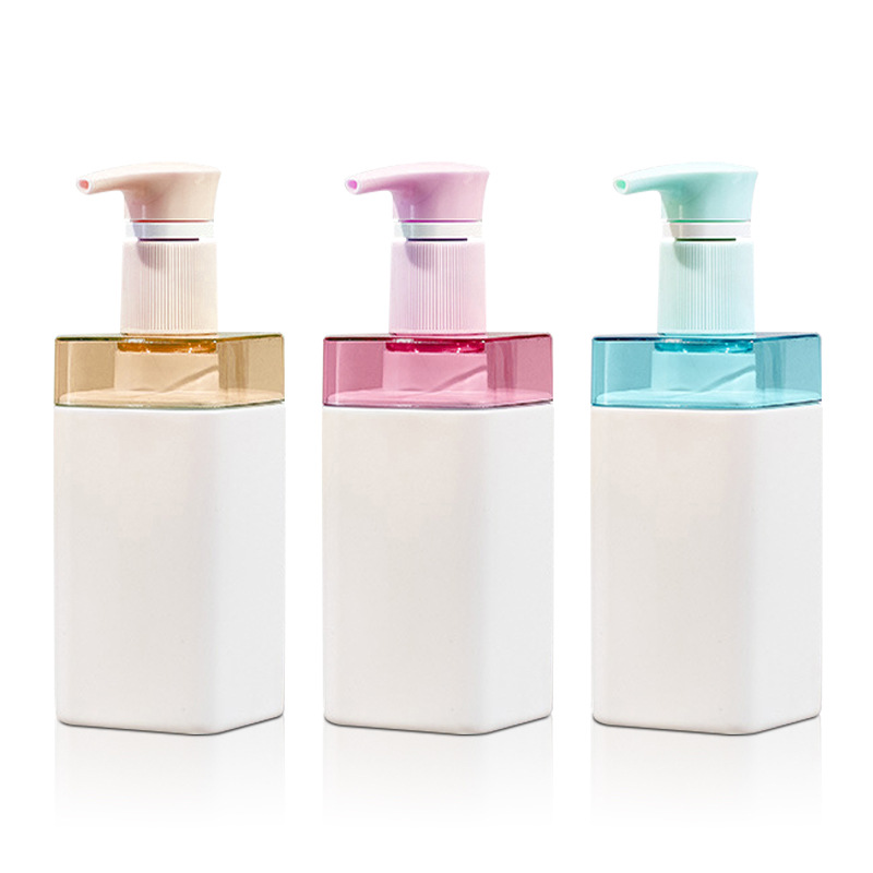 500 мл 750 мл Роскошная пустая косметическая пластиковая бутылка с шампунем и кондиционером с квадратным плечом и лосьоном для отеля с дозатором мыла для ручной стирки 500 мл 750 мл Роскошная пустая косметическая пластиковая бутылка с шампунем и кондиционером с квадратным плечом и лосьоном для отеля с дозатором мыла для ручной стирки