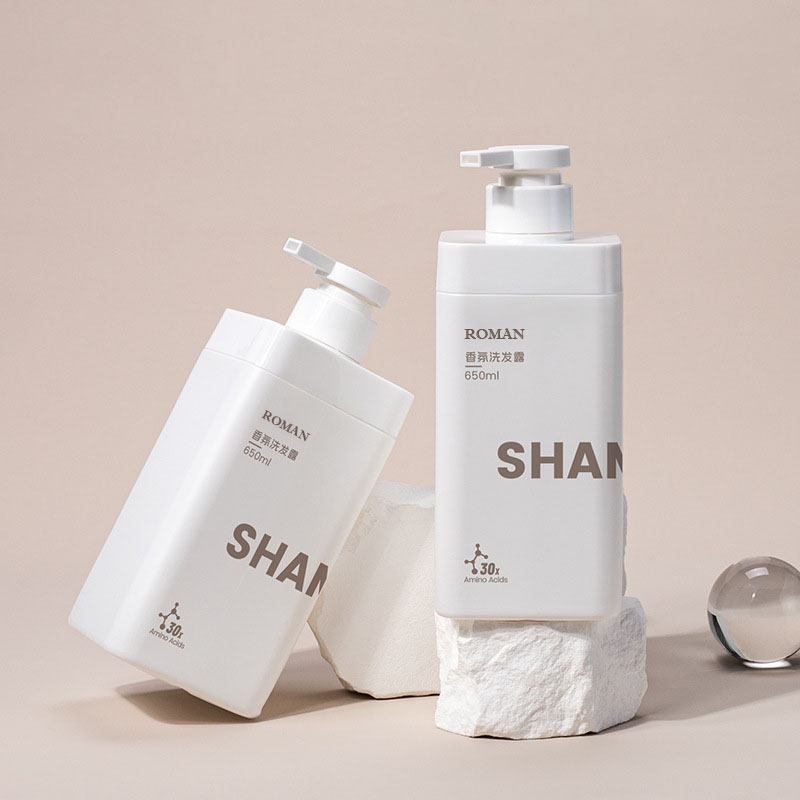 Новый дизайн, частный логотип, матовый белый, 650 мл, квадратная пустая пластиковая бутылка из полиэтилена высокой плотности, жидкий стиральный порошок, 1 л для шампуня, геля для душа Новый дизайн, частный логотип, матовый белый, 650 мл, квадратная пустая пластиковая бутылка из полиэтилена высокой плотности, жидкий стиральный порошок, 1 л для шампуня, геля для душа
