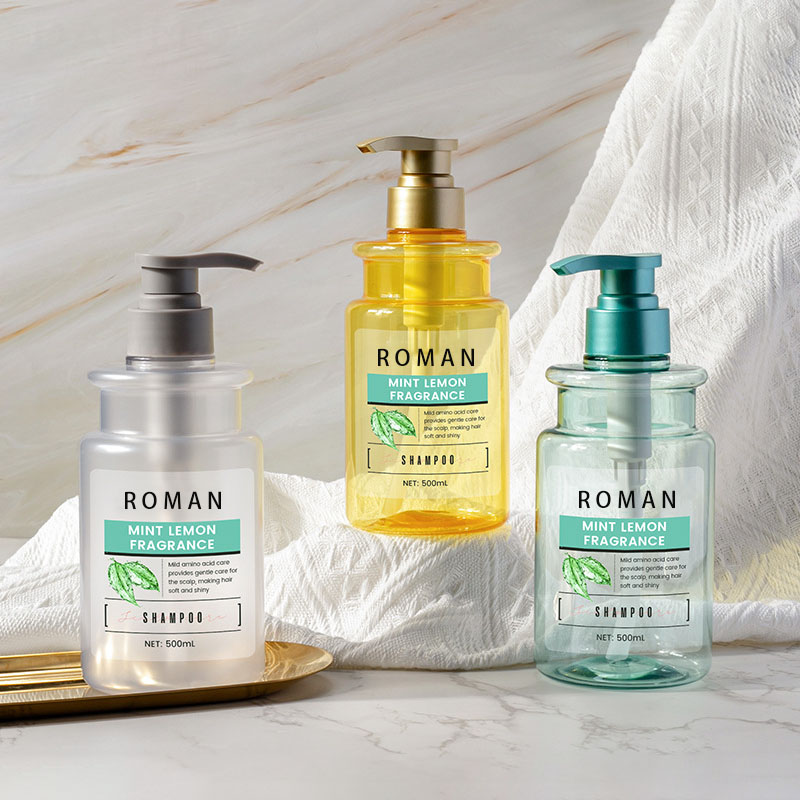 ПЭТ-бутылка 300 мл 500 мл пластиковый пресс прозрачный лосьон для тела шампунь бутылка для душа уплотнение насоса для крема духи уход за телом