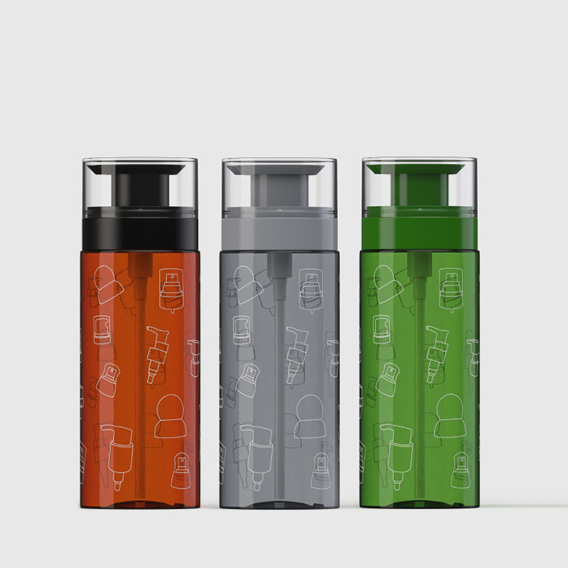 Пластиковые бутылки с дозатором-насосом, герметичный большой пустой прозрачный янтарный цилиндр многоразового использования для шампуней, кондиционеров для волос, лосьонов, масел Пластиковые бутылки с дозатором-насосом, герметичный большой пустой прозрачный янтарный цилиндр многоразового использования для шампуней, кондиционеров для волос, лосьонов, масел