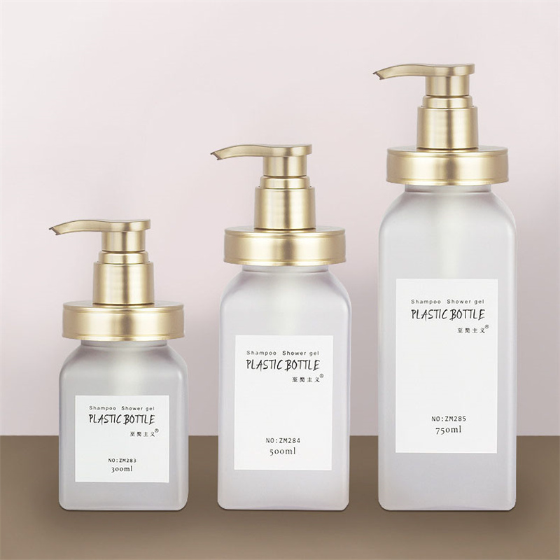 300 мл 500 мл 700 мл Роскошная косметическая упаковка Матовая мягкая поверхность Touch Squeeze Lotion Body Wash Hotel Шампуни с насосом Gold Rose 300 мл 500 мл 700 мл Роскошная косметическая упаковка Матовая мягкая поверхность Touch Squeeze Lotion Body Wash Hotel Шампуни с насосом Gold Rose