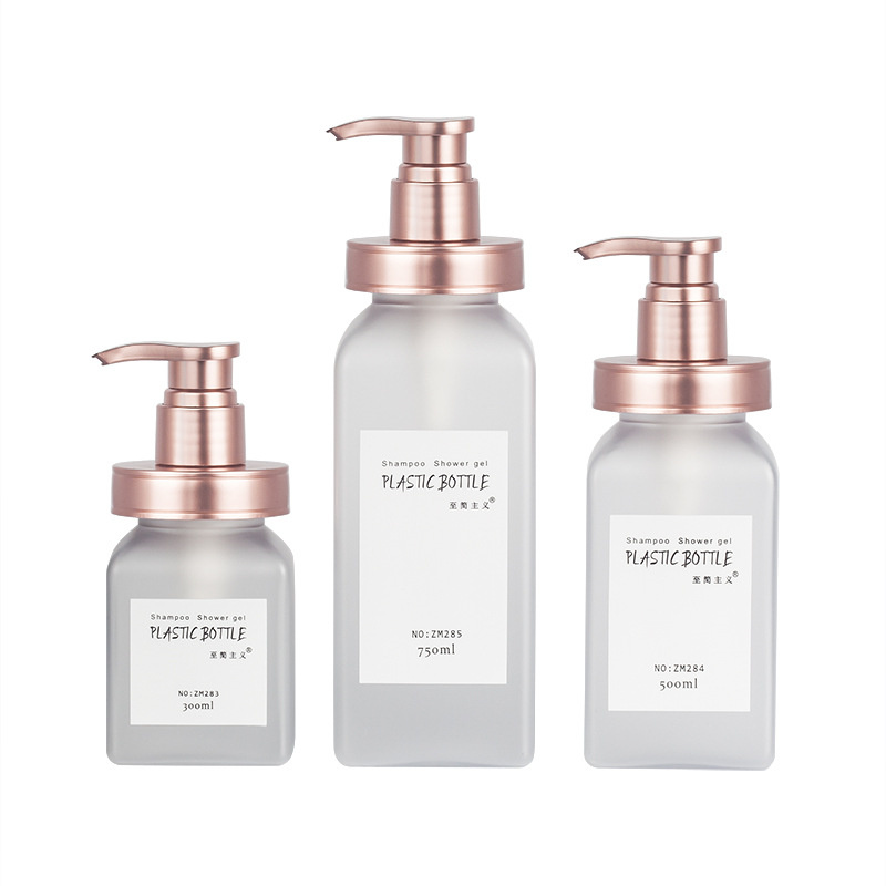 300 мл 500 мл 700 мл Роскошная косметическая упаковка Матовая мягкая поверхность Touch Squeeze Lotion Body Wash Hotel Шампуни с насосом Gold Rose 300 мл 500 мл 700 мл Роскошная косметическая упаковка Матовая мягкая поверхность Touch Squeeze Lotion Body Wash Hotel Шампуни с насосом Gold Rose
