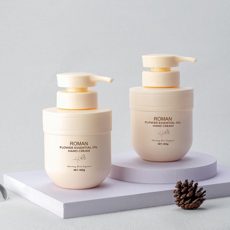 Прочная пустая пластиковая бутылочка для мытья тела из полиэтилена, упаковка для ухода за кожей, мягкая на ощупь бутылка детского шампуня, бутылка лосьона для тела, 300 мл