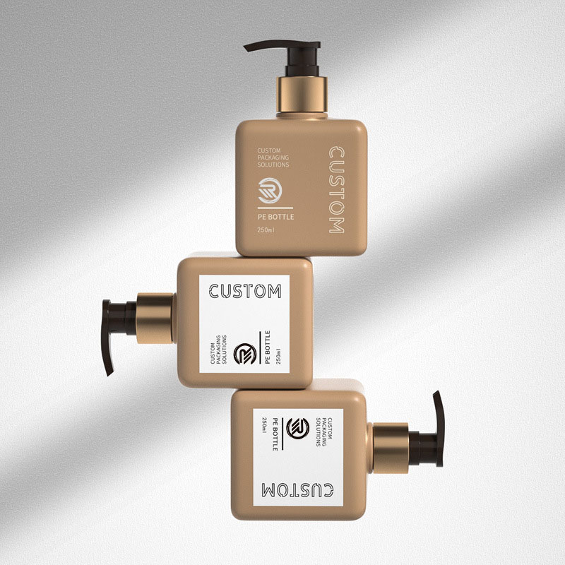 Популярный переработанный пластиковый квадратный ПЭТ-шампунь для ухода за кожей, масло для тела, бутылки с маслом, размеры 150 мл, 200 мл, 250 мл с трафаретной печатью Популярный переработанный пластиковый квадратный ПЭТ-шампунь для ухода за кожей, масло для тела, бутылки с маслом, размеры 150 мл, 200 мл, 250 мл с трафаретной печатью