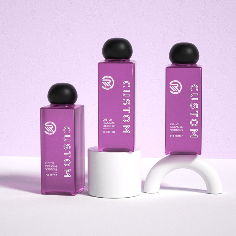 Премиум-пластик квадратные 200 мл 250 мл прозрачные матовые флаконы для косметического лосьона для сыворотки по уходу за кожей Премиум-упаковка тонера с шаровидной завинчивающейся крышкой Премиум-пластик квадратные 200 мл 250 мл прозрачные матовые флаконы для косметического лосьона для сыворотки по уходу за кожей Премиум-упаковка тонера с шаровидной завинчивающейся крышкой