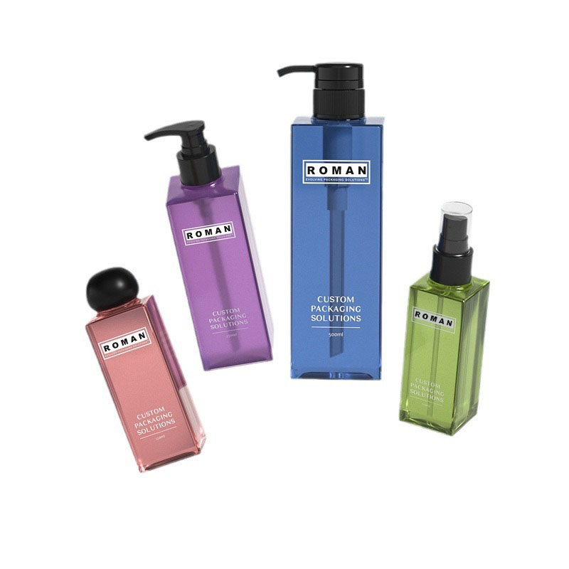 Премиум-пластик квадратные 200 мл 250 мл прозрачные матовые флаконы для косметического лосьона для сыворотки по уходу за кожей Премиум-упаковка тонера с шаровидной завинчивающейся крышкой Премиум-пластик квадратные 200 мл 250 мл прозрачные матовые флаконы для косметического лосьона для сыворотки по уходу за кожей Премиум-упаковка тонера с шаровидной завинчивающейся крышкой