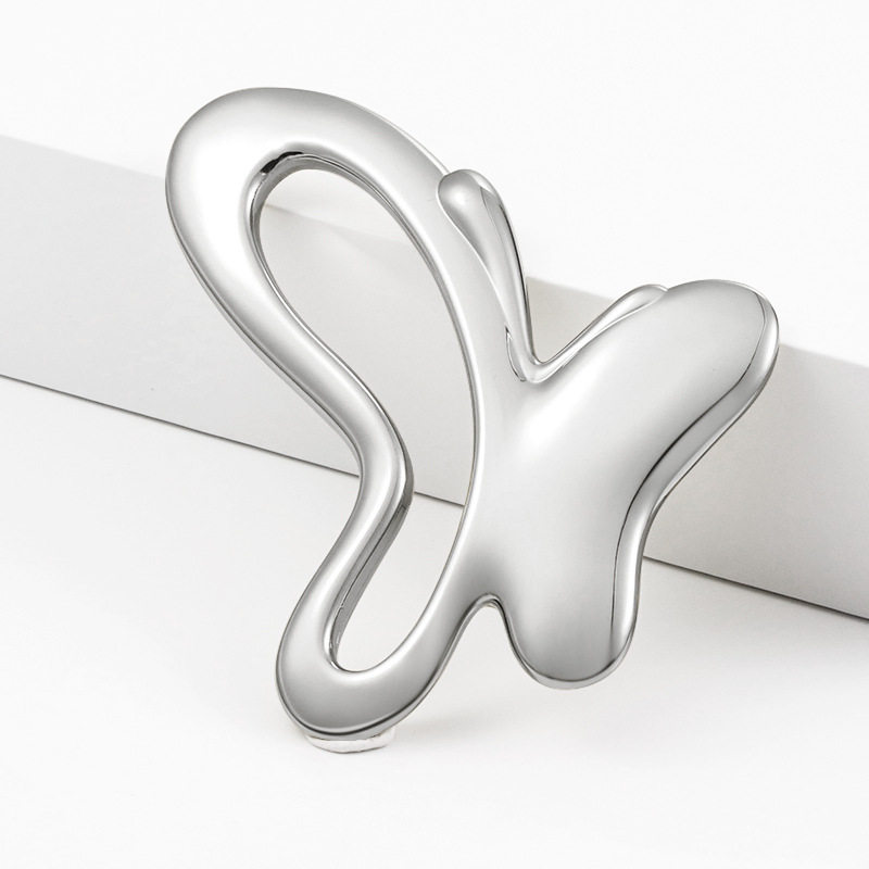 Инструмент Гуа Ша из цинкового сплава с бабочкой, портативный косметический инструмент, портативный массажер для крема для глаз