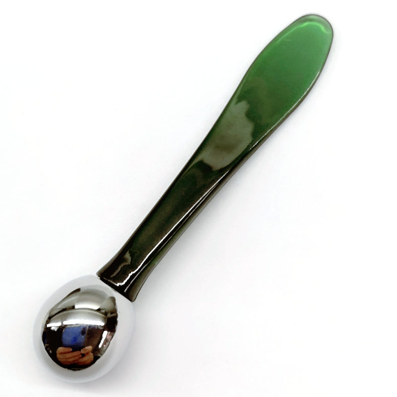 Крем для глаз, массажный ролик для лица, ложка для макияжа, розовое золото, мини-металлическая косметическая лопаточка из нержавеющей стали Крем для глаз, массажный ролик для лица, ложка для макияжа, розовое золото, мини-металлическая косметическая лопаточка из нержавеющей стали