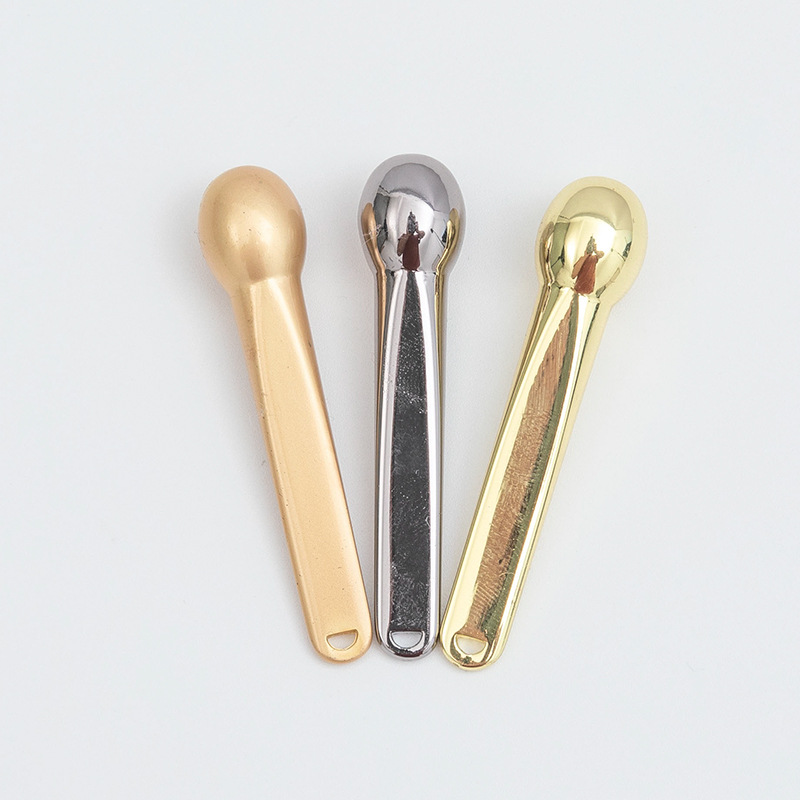 Металлические массажные палочки для крема для глаз, косметические шпатели, маска для лица, ложка для смешивания, лопаточка, против морщин, сплав, инструменты для макияжа Металлические массажные палочки для крема для глаз, косметические шпатели, маска для лица, ложка для смешивания, лопаточка, против морщин, сплав, инструменты для макияжа