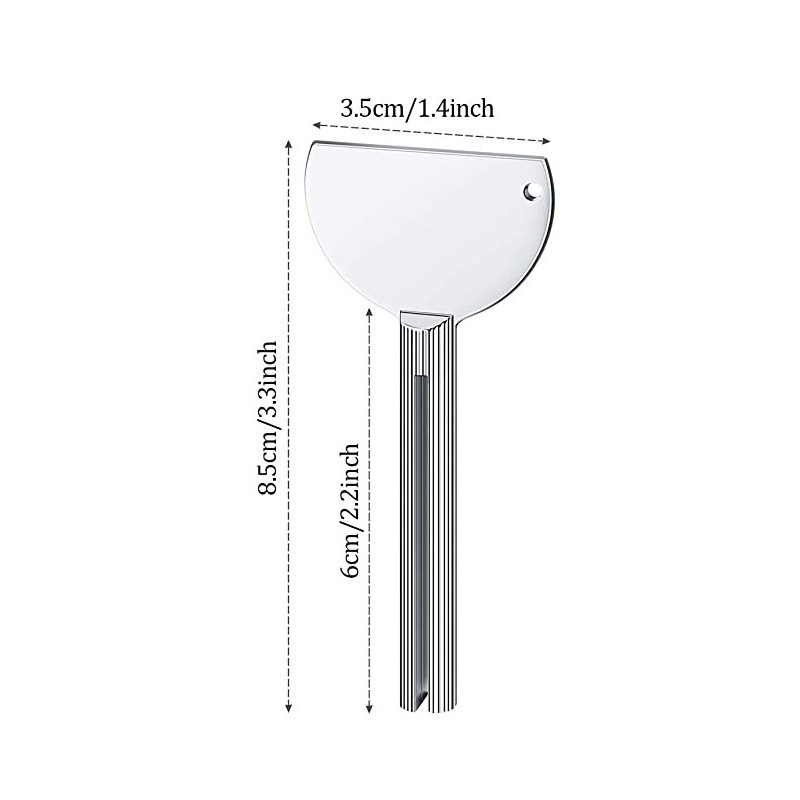 Металлическая соковыжималка для зубной пасты, бытовой макияж, уход за кожей, дозатор крем-пасты для дома, спальни, общежития, аксессуар для использования Металлическая соковыжималка для зубной пасты, бытовой макияж, уход за кожей, дозатор крем-пасты для дома, спальни, общежития, аксессуар для использования