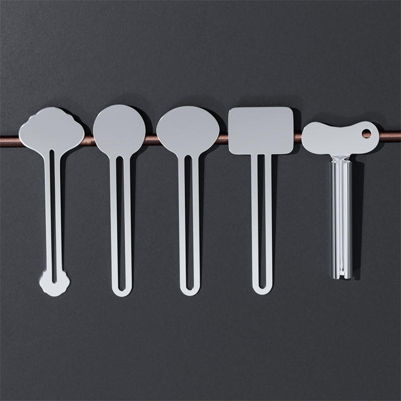 Металлическая соковыжималка для зубной пасты, соковыжималка для трубок из нержавеющей стали, роликовый тюбик для кремов, соковыжималка для краски, инструмент для семейной уборной, ванной комнаты Металлическая соковыжималка для зубной пасты, соковыжималка для трубок из нержавеющей стали, роликовый тюбик для кремов, соковыжималка для краски, инструмент для семейной уборной, ванной комнаты