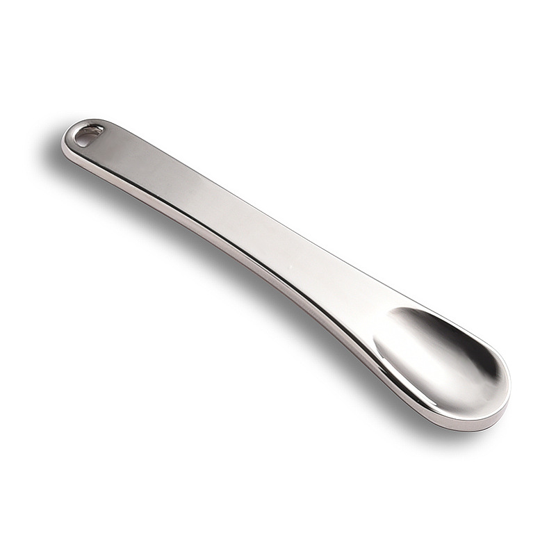 Мини-шпатель для смешивания макияжа, металлическая косметическая ложка, шпатель Мини-шпатель для смешивания макияжа, металлическая косметическая ложка, шпатель