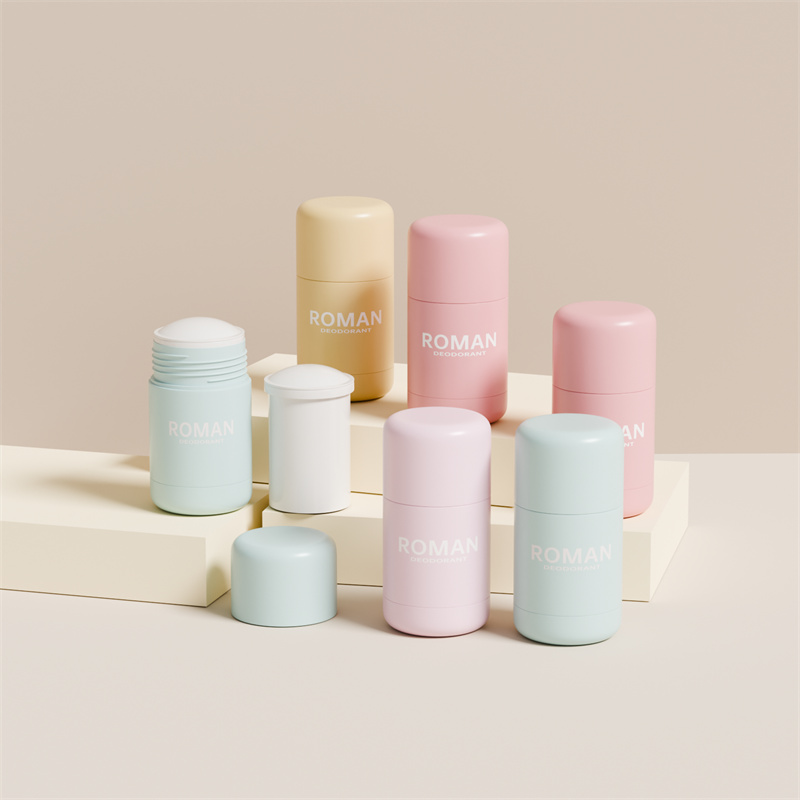 Уход за кожей Пустой пластиковый контейнер для дезодоранта 30 г 50 г с повторно наполненной бутылкой для упаковки Уход за кожей Пустой пластиковый контейнер для дезодоранта 30 г 50 г с повторно наполненной бутылкой для упаковки