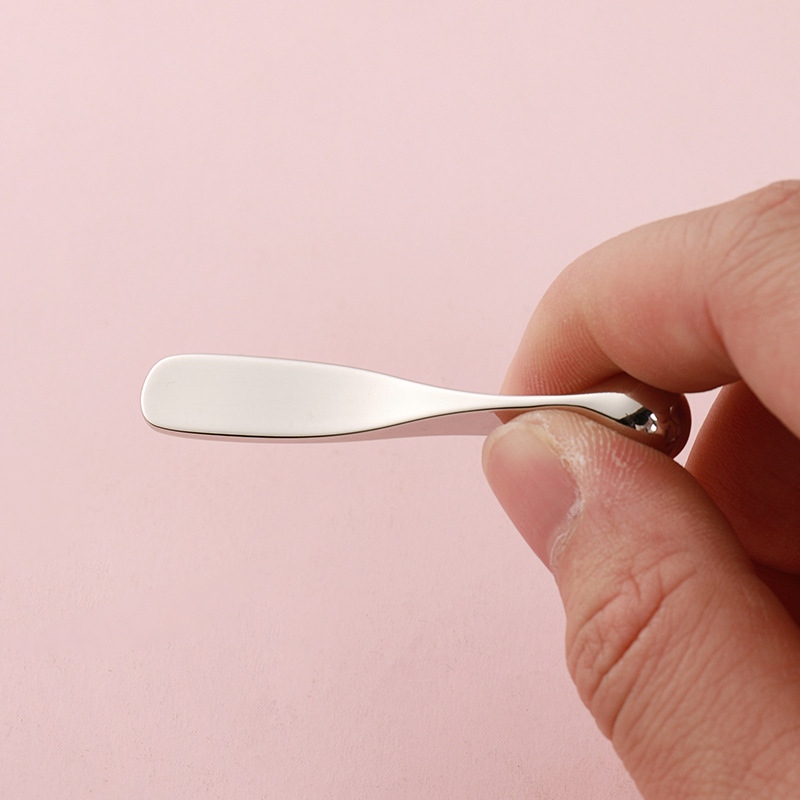 Шпатель для крема для глаз из цинкового сплава Ручные косметические инструменты Портативный массажер для крема для глаз Шпатель для крема для глаз из цинкового сплава Ручные косметические инструменты Портативный массажер для крема для глаз